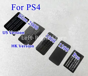 200ks Pro PS4 1000 1100/1200/ Pro Konzole Štítek Samolepky Bydlení Shell Nálepka Dostupny Těsnění Pro PS4 Slim 2000 US Verze HK