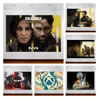 Call of Duty Plakát COD Modern Warfare HD Hra, Plakát, Plátno Obraz, Ložnice Zeď Dekor Hra Pokoj Wall Art Nálepka Home Decor