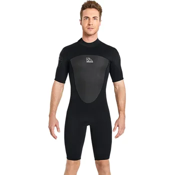 Nové 2MM Neoprenové Oblečení Pánské neoprénový oblek-Krátký rukáv Jednoho kusu Zahuštěný Teplé Plavky Ženy, Šnorchlování A Surfování, Potápění Oblek