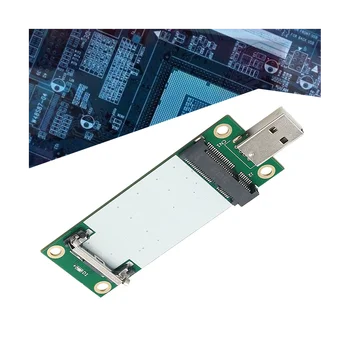 Mini PCI-E Na USB2.0 SIM Adaptér s Slot pro WWAN/LTE Modul, Podpora 3G/4G SIM 6Pin/8Pin Konektor Karty