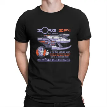 Zorg ZF-1 T-Shirt pro Muže Páté Prvky Kreativní Čisté Bavlny Odpališť Crewneck Krátký Rukáv T Košile Klasické Oblečení