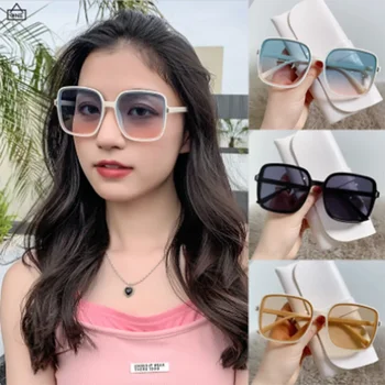 Nové Vintage Ženy, sluneční Brýle Velký Rám Obdélník Brýle Značky Značkové Sluneční Brýle Venkovní Brýle, UV400 Oculos De Sol