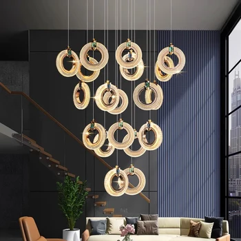 Domácí dekoraci lustr jídelně Přívěsek světla vnitřní osvětlení svítidlo Stropní lampy salon efektní osvětlení