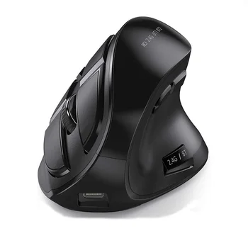 2.4 G Bluetooth A Bezdrátová Myš Pro Počítač Multifunkční Zařízení Dobíjecí Vertikální Ergonomické Myši k Dispozici Pro PC Notebooku Ipad