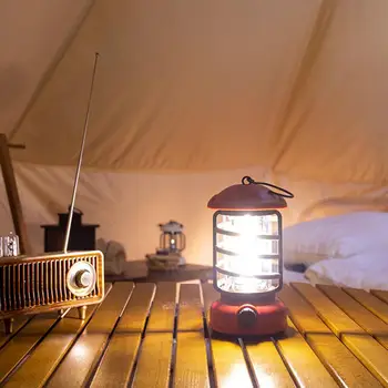 Multifunkční ABS Vintage Camping Světla Vnějšího Stanu Venkovní Zásoby