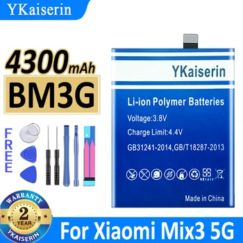4300mAh YKaiserin Baterie BM3G Pro Xiaomi Mix3 mix 3 5G Bateria