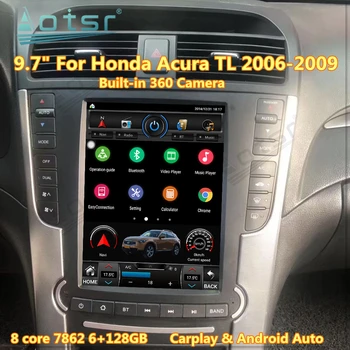 Android 2din autorádia Pro Honda Acura Tl 2004-2008 Gps Navigace Multimediální Přehrávač, Autorádio Stereo Hlavy Jednotka Obrazovce