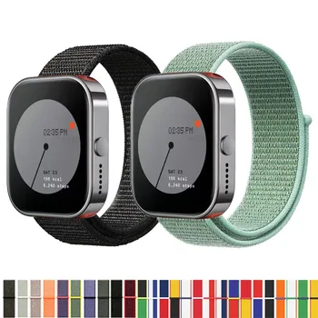 22mm Nylon Smyčky Popruh pro CMF Pro Hodinky Smartwatch Replacment Náramek Sport Watchband Correa pro CMF Nic Pro Hodinky Kapela