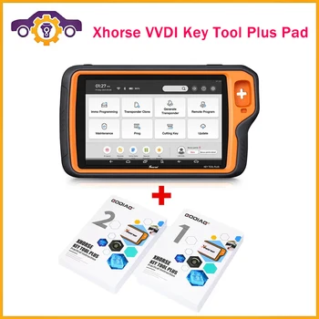 Původní Xhorse VVDI Key Tool Plus Pad Globální Pokročilé Verze All-in-One Programátor Získat Zdarma Praktické Instrukce 1&2 Dvě Knihy