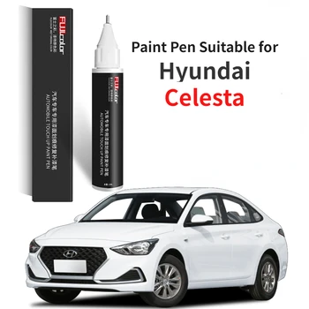 Dotykové Pero Vhodné pro Hyundai Celesta Elantra Barvy Fixer Polární Bílé Auto Příslušenství Kompletní Sbírku Původního Laku