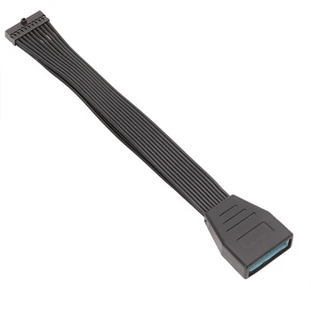 1ks základní Desky základní Deska USB 3.0 20 Pin Samice na USB 3.0 20 Pin Samec Prodlužovací Kabel-15 cm