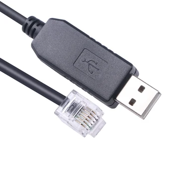 USB na RJ11 RJ12 RS232 Serial Converter Kabel pro Interface PLC Komunikační Kabel