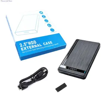 NOVÉ 1ks 2,5 Palcový Solid State Pevný Disk, Externí Box USB3.0 SSD Disk Případě vysokorychlostní Plug And Play Pro Notebook Desktop PC