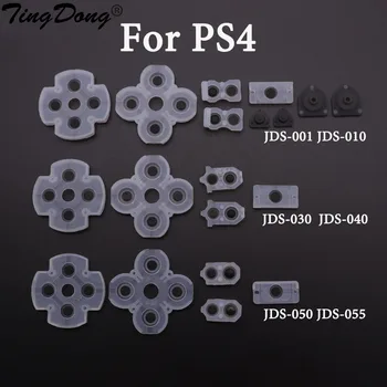 Pro Sony PS4 PS5 010 020 Regulátor JDS 001 010 030 JDM 050 055 Vodivé Silikonové Gumové Podložky pro PS4 L2 R2 Tlačítka