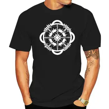 Kompas Pohanské Oblečení Okultní Módní Nadpřirozené ShirtAlternative Oblečení Screen Print Shirt mužů t košile