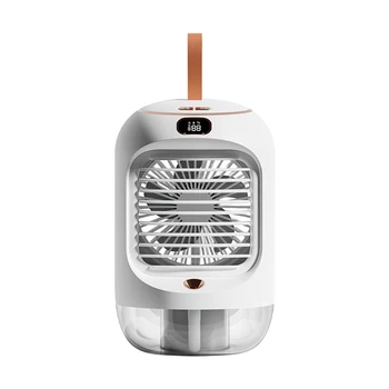 Hot Ventilátor Dobíjecí Přenosný Desktop Tichý USB Chlazení Mini Přenosný Ventilátor Klimatizátory Vzduchu, Domácí Zvlhčovač vzduchu