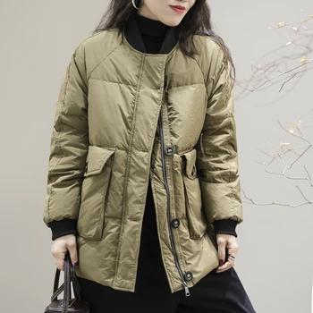 2023 Korean Módní Zimní Ženy Srst Teplé Ležérní Volné Plus Velikosti Sestřih Dolů Bavlna Bunda Podzimní Vynosit Kabát Pro Ženy