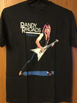 Vintage Randy Rhoads Hold-1987 Tričko Klasické Černé Unisex S-234XL CC1388