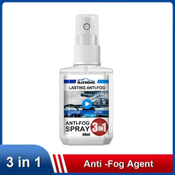 3 v 1 Auto Anti-mlha Agent Auto Sklo Přední a Zadní Domácnosti Dvojího užití, Čištění Déšť-důkaz, Anti-fog Agent