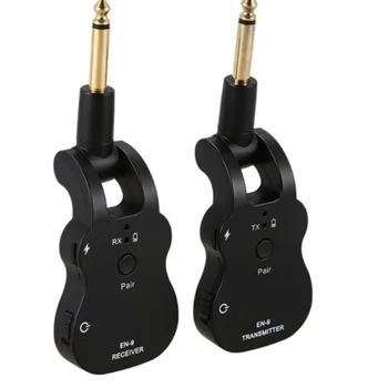 Aktualizováno Nejlepší Kvalitní Bezdrátový Kytarový Systém, 2.4 G Kytaru Vysílač Přijímač Pro Elektrická Kytara, Bass hudební nástroj pickup CE