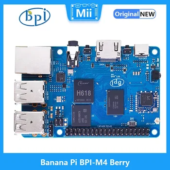 Banana Pi BPI-M4 Berry Allwinner H618 Quad-core ARM Cortex™-A53 2G LPDDR4 RAM 8G eMMC WI-fi a Bluetooth SBC, Single Board Computer