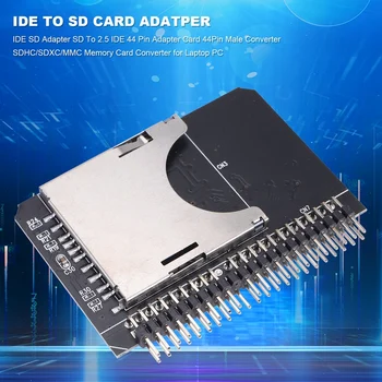 IDE SD Adaptér SD Pro 2.5 IDE 44 Pin Adaptér Karty 44Pin Samec Converter SDHC/SDXC/MMC Memory Card Převodník Pro Laptop PC