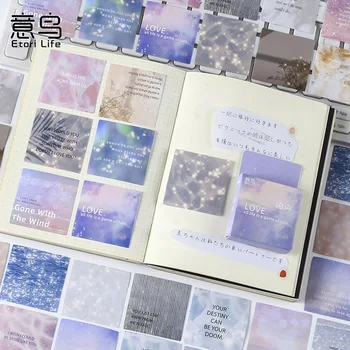 Mengtai 46pcs/box Zářící hvězdnou oblohu Dekorativní Nálepka Scrapbooking Štítku Deník Korean Papírnictví Album, Deník, Plánovač