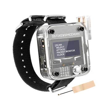 DSTIKE Deauther Hodinky V3 ESP8266 Programovatelné Development Board Nositelné Smartwatch OLED a Testovací Nástroj