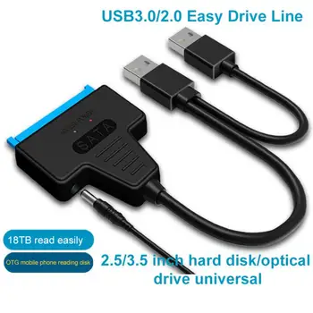 Easy Drive Line Usb 3.0 Na Sata, S DC Napájecí Port, Mechanické Solid State Pevný Disk, Adaptér Line USB2.0 Snadno Řídit Line