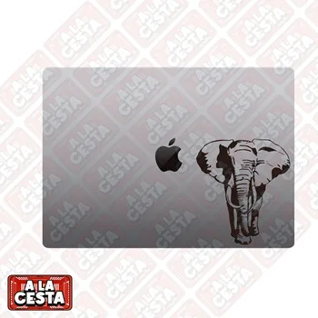 Vinyl dekorativní vlastní barvu samolepky siluety počítače apple macbook air pro apple zvíře slon