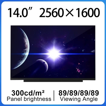 14 Palcový Tenký Notebook LCD displej NE140QDM-NX1 NE140QDM-NX2 2560x1600 2K 16:10 40pin EDP