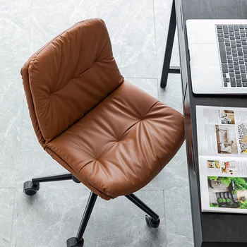 Značkové Luxusní Kancelářské Židle Kola Zadní Sedák Bez Loketní Opěrka Kancelářské Židle Náhradní Otočná Sillas De Oficina Nábytek