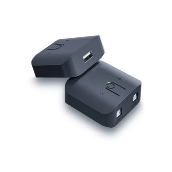 2 v 1 KVM Rozbočovače USB 3.0 KVM Switch 1080P HD Capture Box pro Sdílení Monitoru, Tiskárny, Klávesnice, Myši, USB 2.0