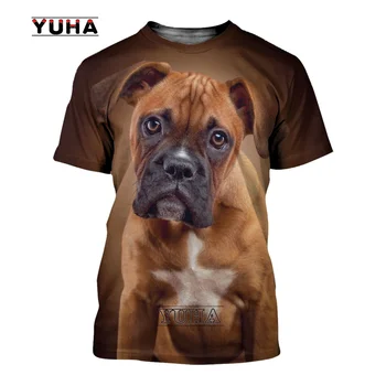 Letní Nový Pes Bernský salašnický Pánské T-shirt Láska Zvířat 3D Tištěné Unisex Zvířata Cool Top Streetwear Trička t-shirt Kapky