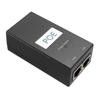 0,5 Desktop POE Injektor Ethernet Adaptér pro Surveillance CCTV Pro IP Kamery Napájení