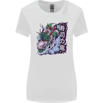 Sushi Dragon Dámské Širší Střih T-Shirt dlouhé rukávy