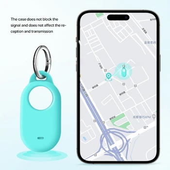 Vhodné pro Smarttag 2 Ochranné Pouzdro, Silikonové Keychain Psa Lokátor Polohy Bydlení Anti-Poškrábání Krytu