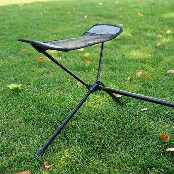 Venkovní Skládací Židle Podnožka Přenosné Křeslo Lazy Noha Drag Teleskopické Prodloužení Nohou Stolice Moon Chair Kit