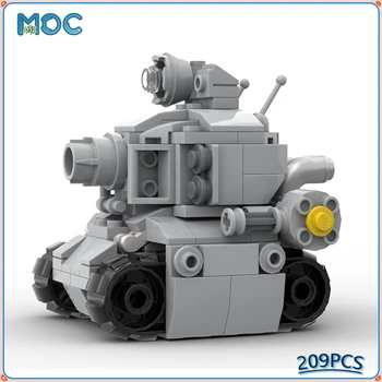 Stavební Kameny Nové Akční Obrázek Metal Slug Tank Super Vozidlo 2 DIY Sestavený Model Kreativní Cihly Kolekce, Hračky, Dárky