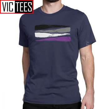 Muži T-Shirt Asexuální Hrdost, Humor Čisté Bavlny Asexuality Lgbt Lgbtq Ace Tričko Camisas Hombre Nové Příjezdu