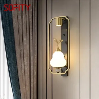 BELLE Mědi Domů Nástěnné Lampy Svítidla Vnitřní Moderní Luxusní Design Svícnu Světla Pro Obývací Pokoj, Chodba